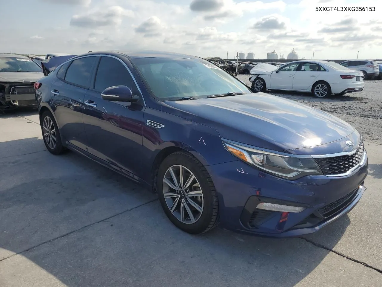 2019 Kia Optima Lx VIN: 5XXGT4L3XKG356153 Lot: 76098604