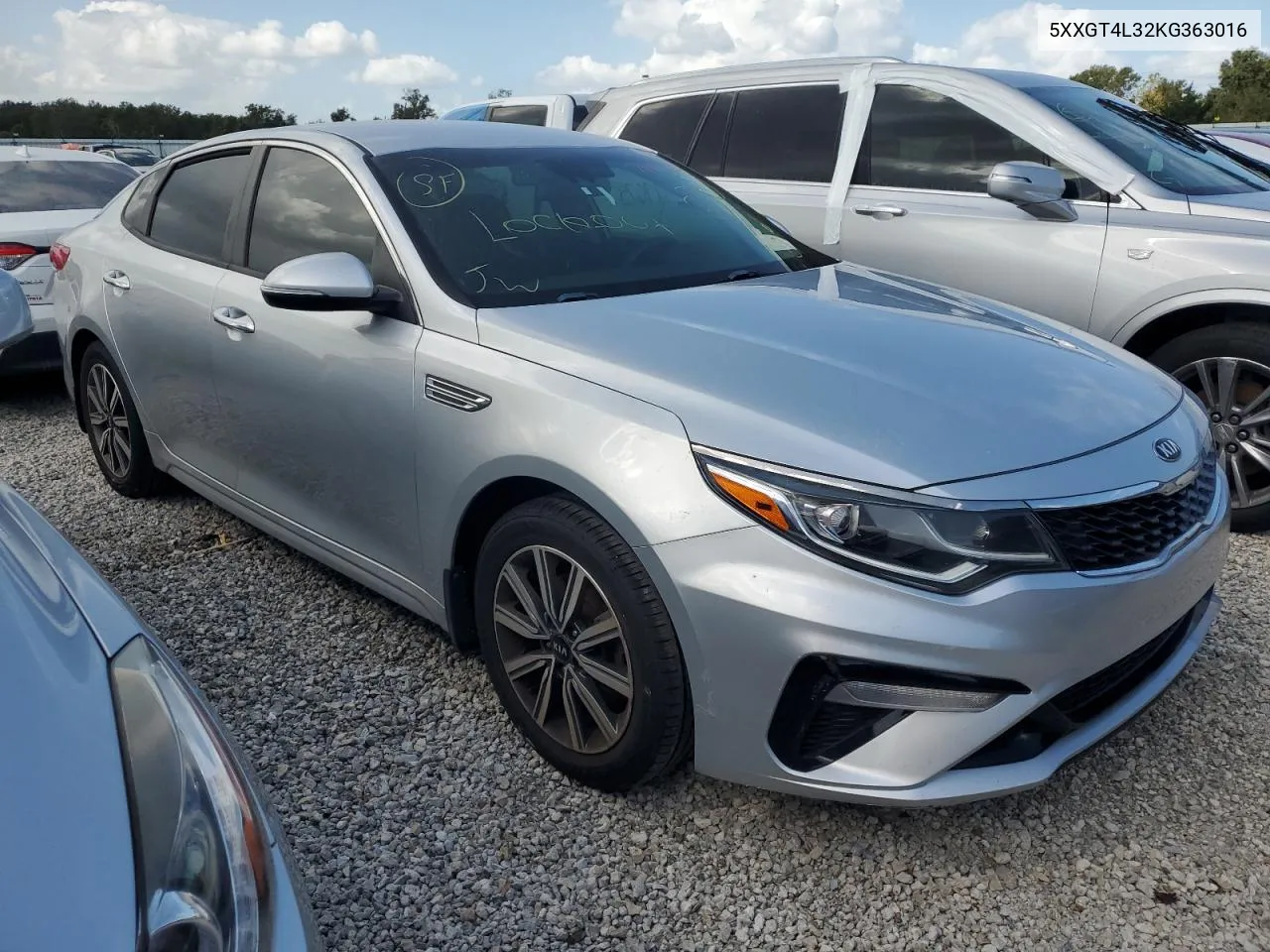 2019 Kia Optima Lx VIN: 5XXGT4L32KG363016 Lot: 76142444