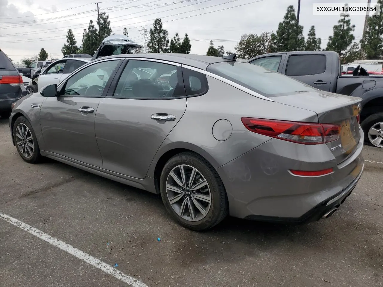 2019 Kia Optima Ex VIN: 5XXGU4L15KG306854 Lot: 76177134