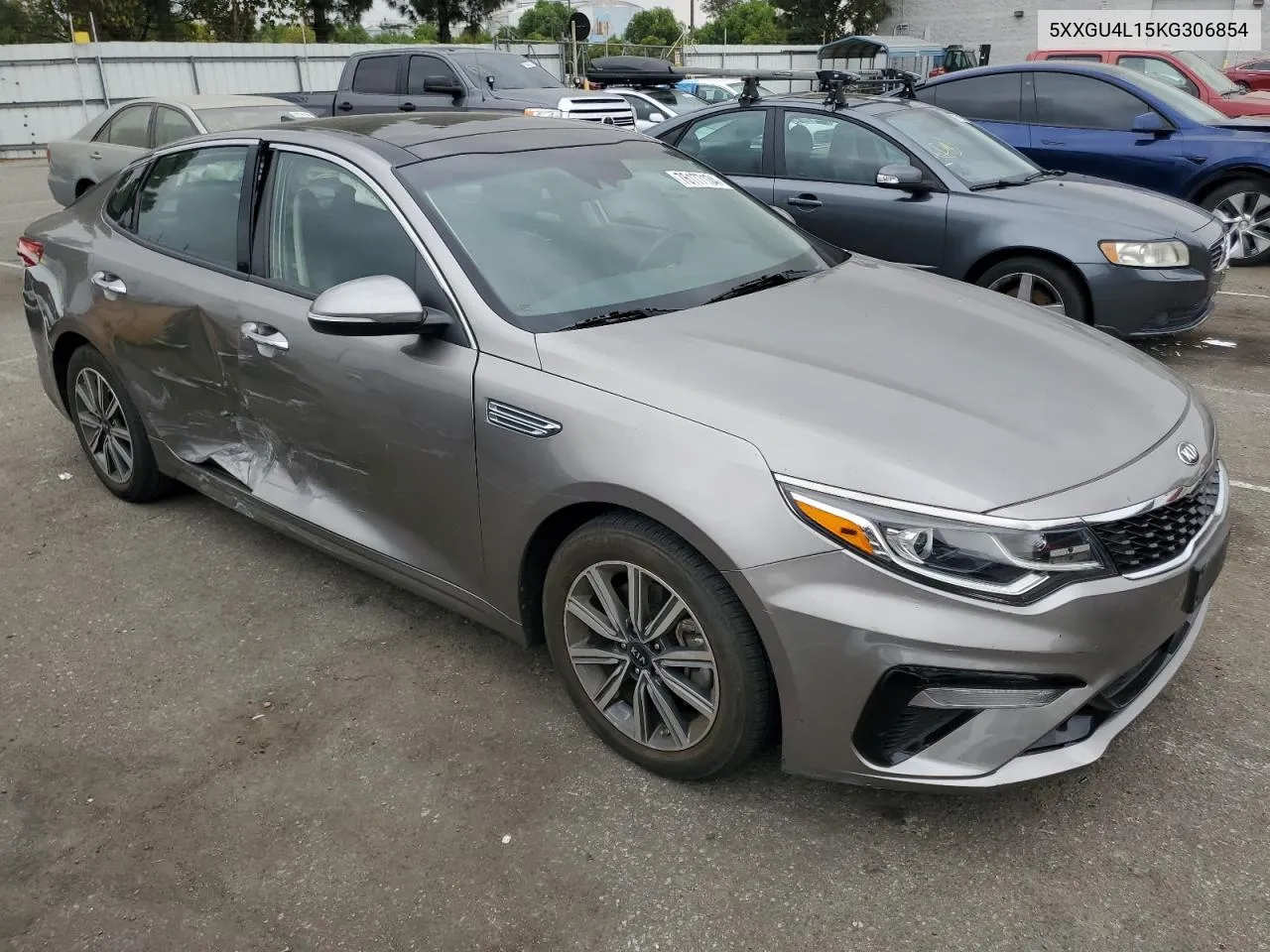 5XXGU4L15KG306854 2019 Kia Optima Ex