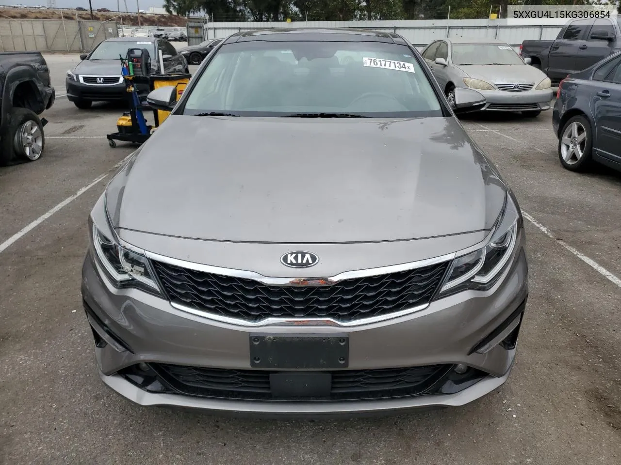 2019 Kia Optima Ex VIN: 5XXGU4L15KG306854 Lot: 76177134