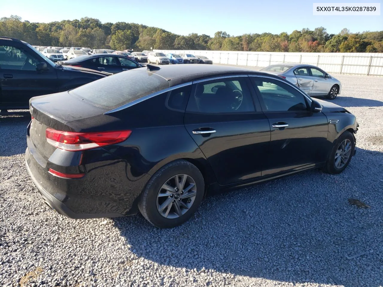 5XXGT4L35KG287839 2019 Kia Optima Lx