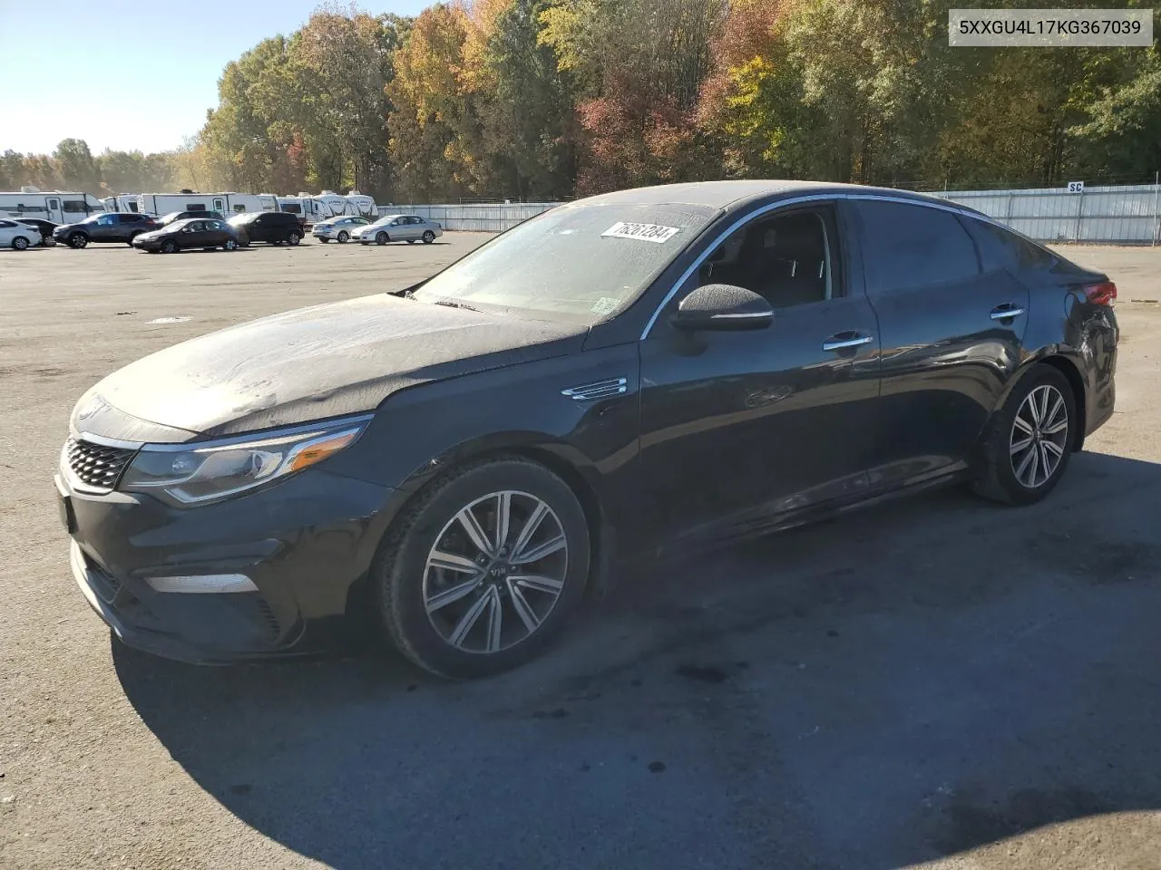 2019 Kia Optima Ex VIN: 5XXGU4L17KG367039 Lot: 76261284