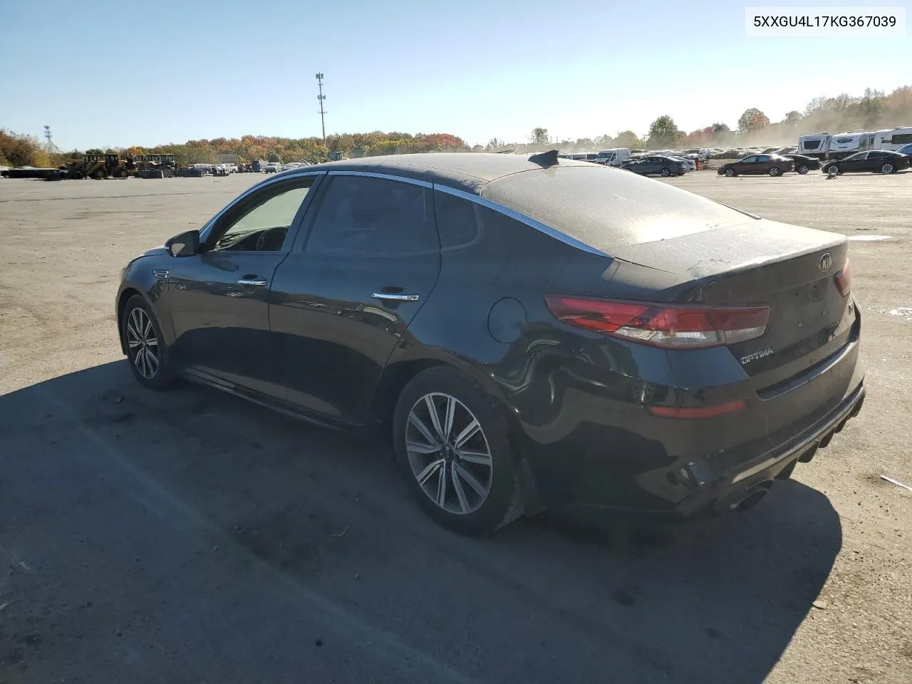 2019 Kia Optima Ex VIN: 5XXGU4L17KG367039 Lot: 76261284