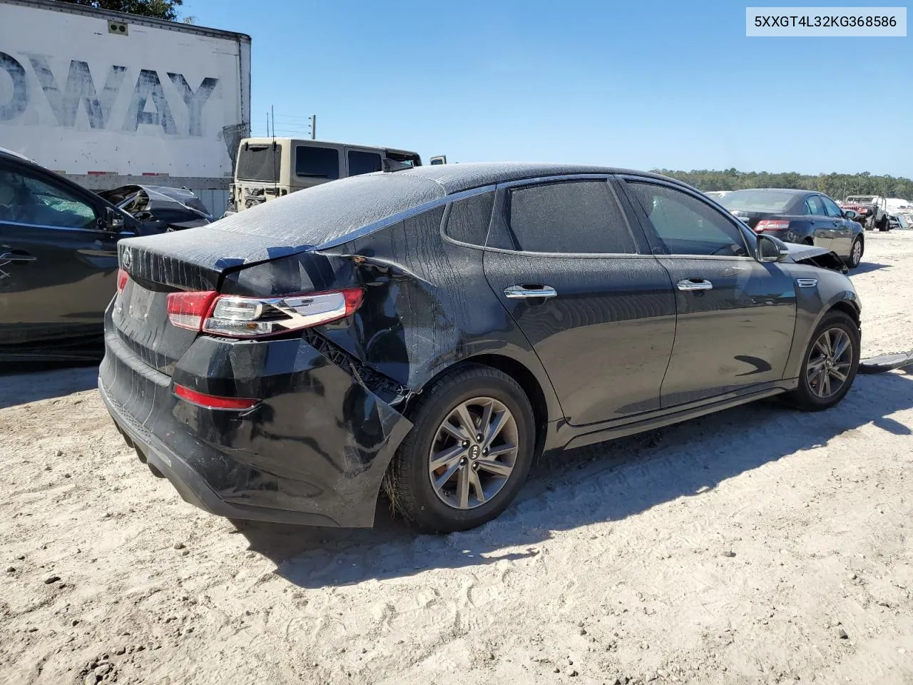 2019 Kia Optima Lx VIN: 5XXGT4L32KG368586 Lot: 76280114