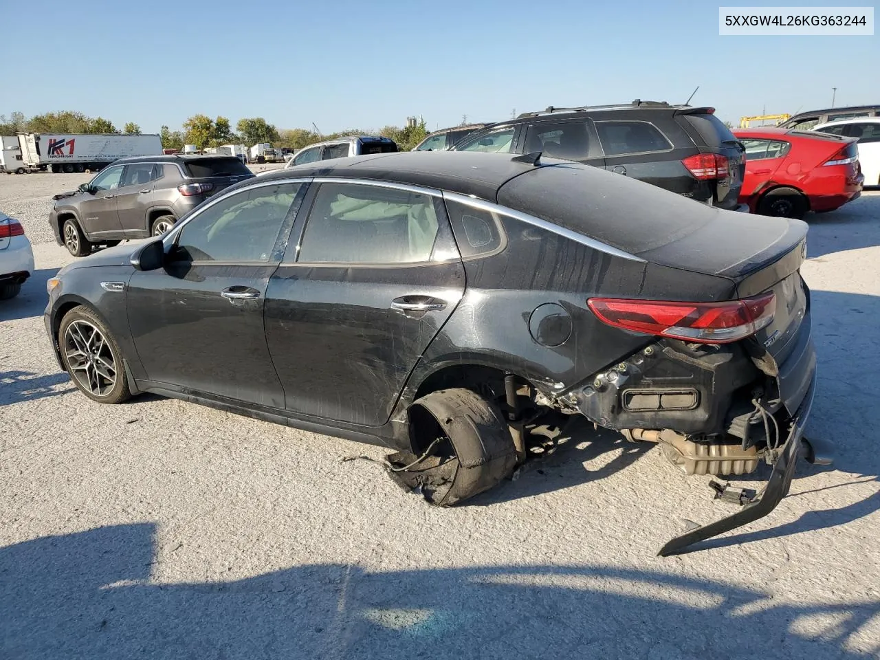 2019 Kia Optima Sx VIN: 5XXGW4L26KG363244 Lot: 76291974