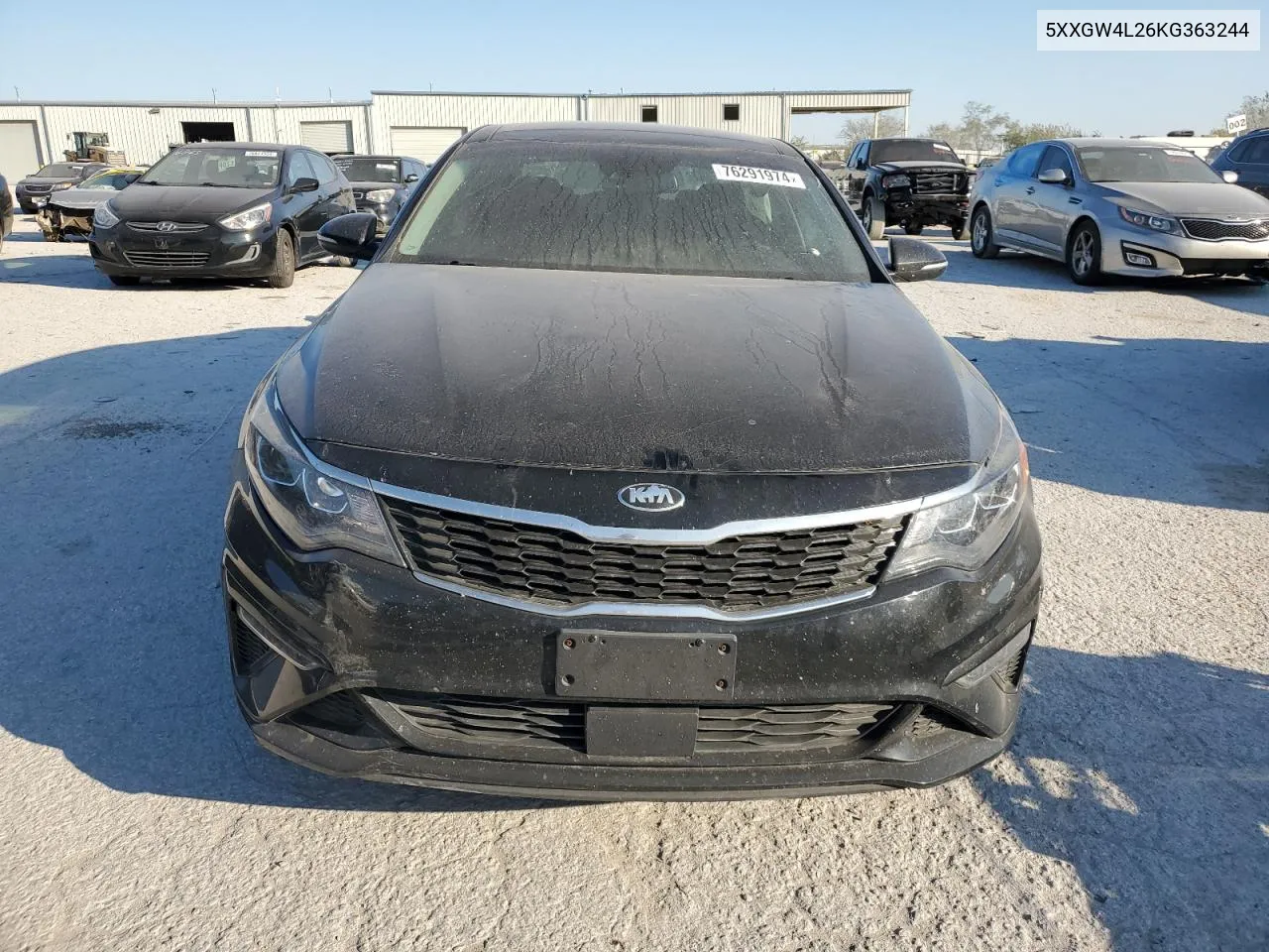 2019 Kia Optima Sx VIN: 5XXGW4L26KG363244 Lot: 76291974