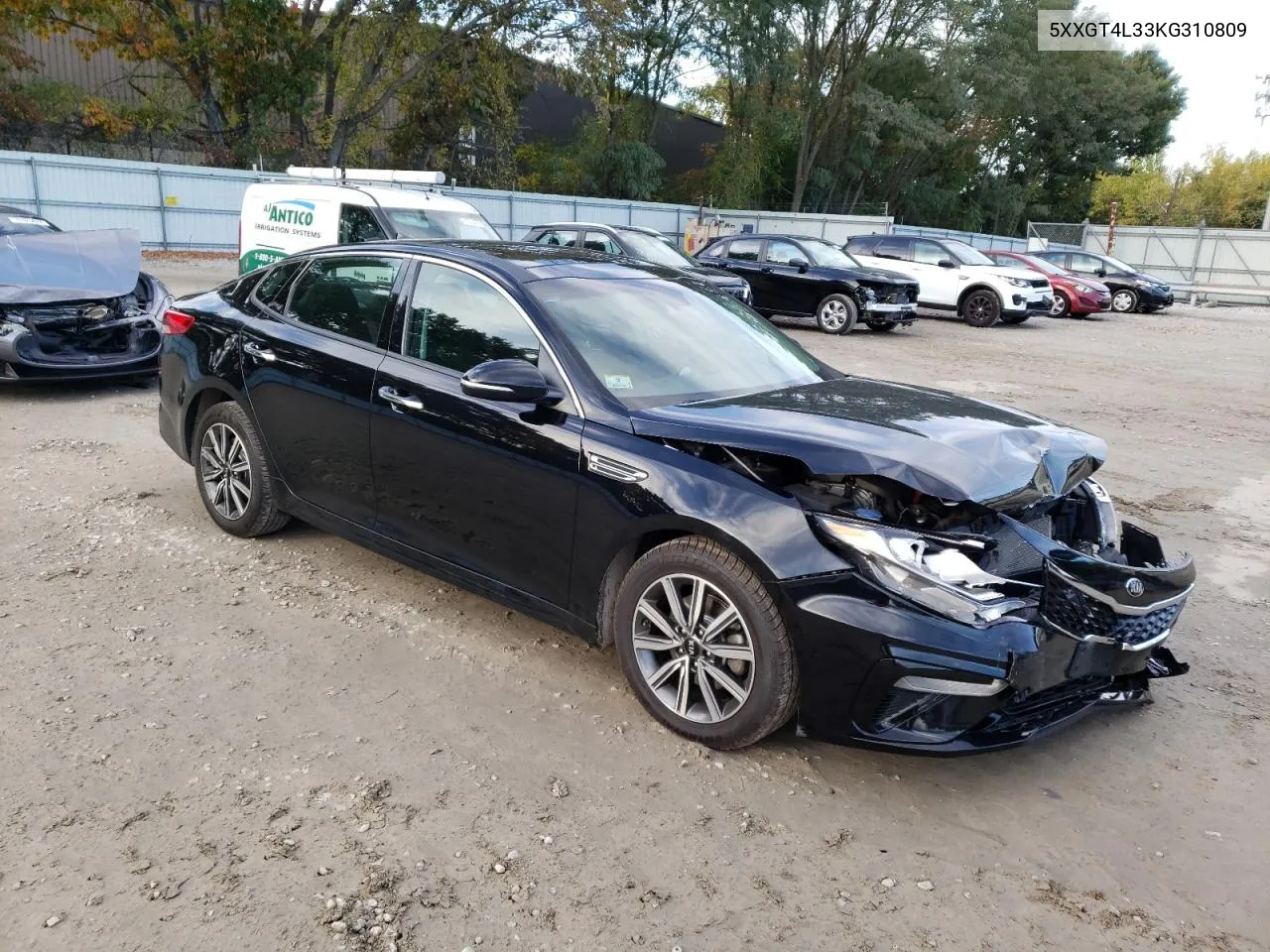 5XXGT4L33KG310809 2019 Kia Optima Lx