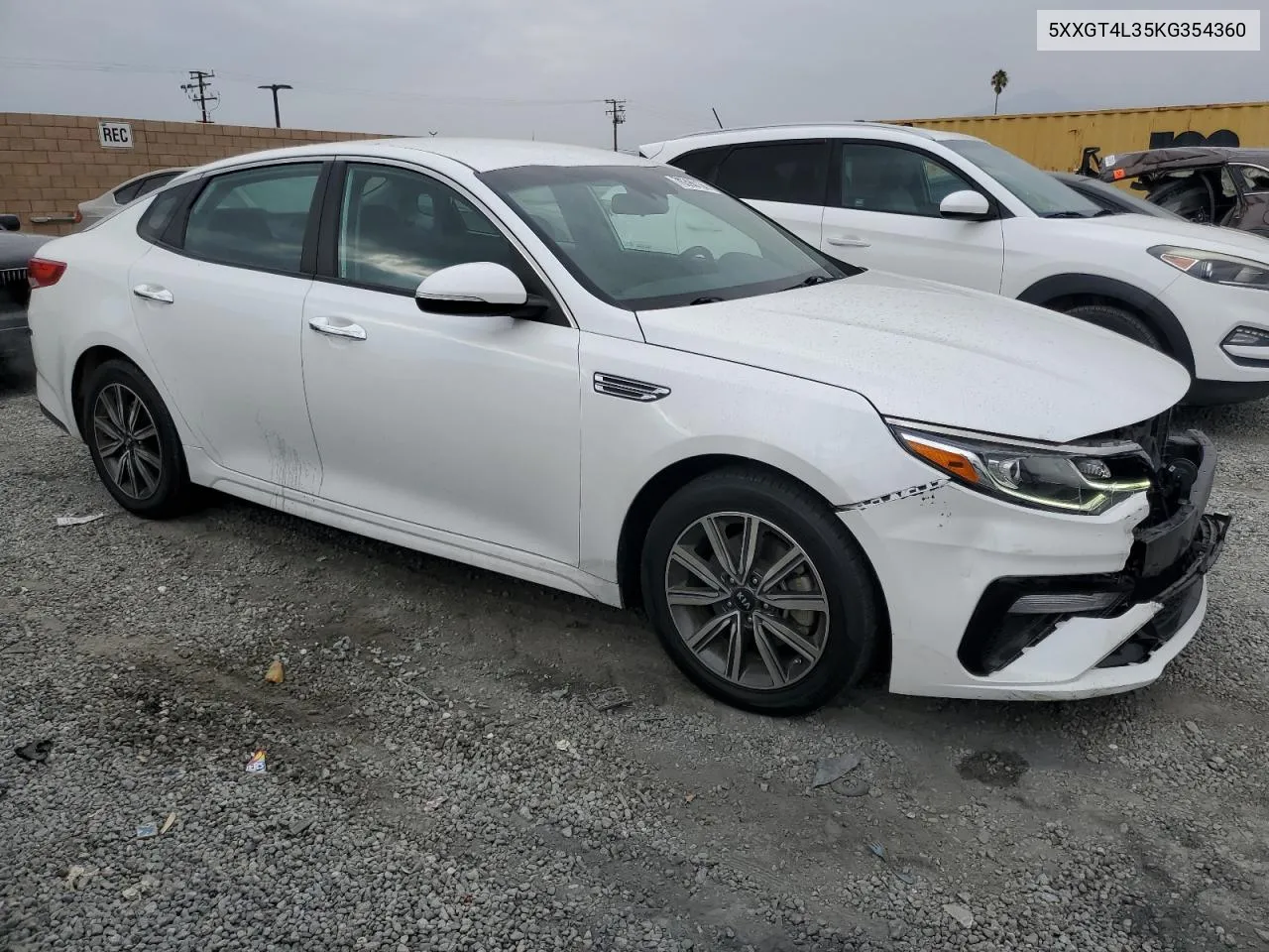 2019 Kia Optima Lx VIN: 5XXGT4L35KG354360 Lot: 76396134