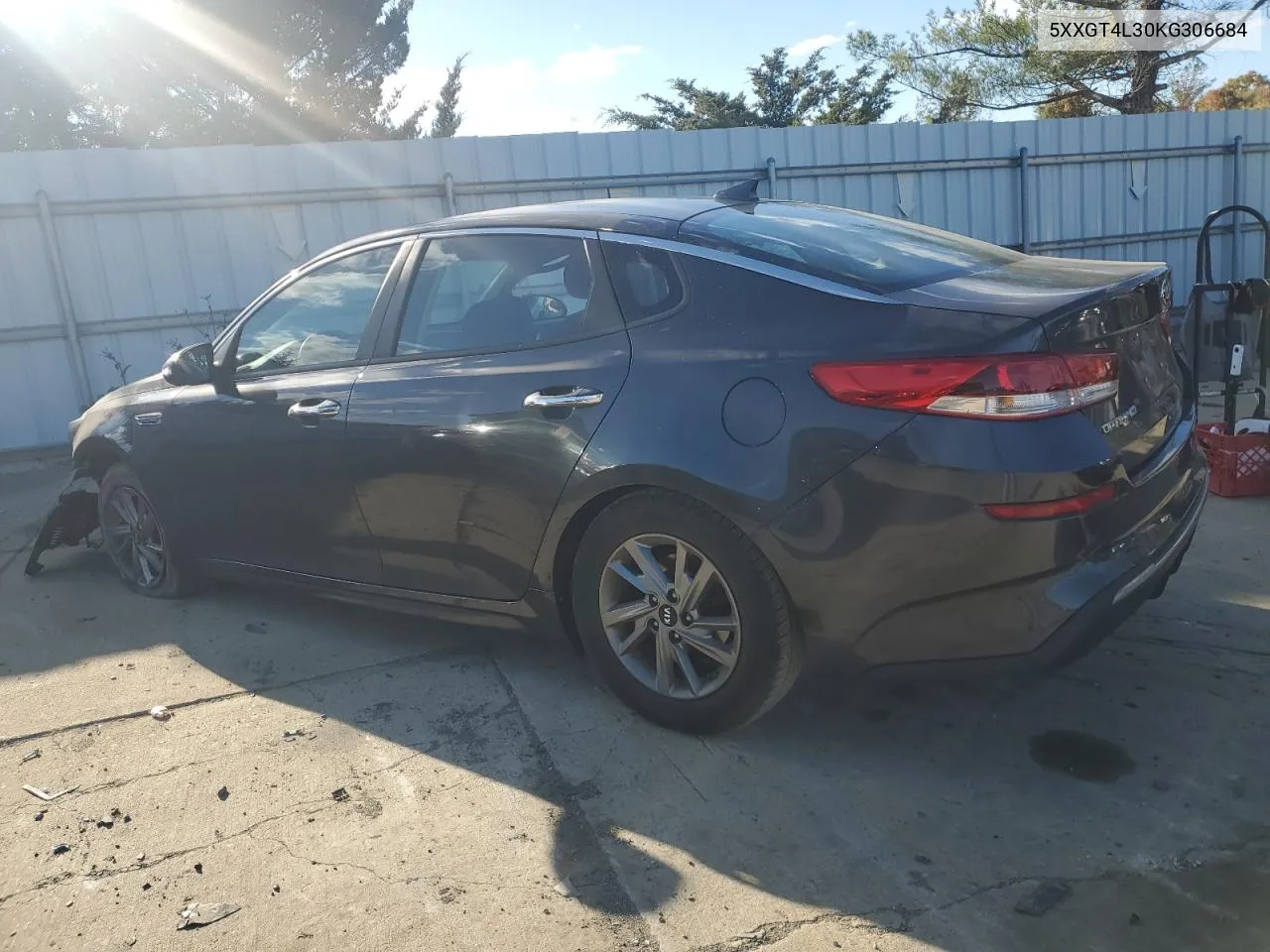 2019 Kia Optima Lx VIN: 5XXGT4L30KG306684 Lot: 76417284