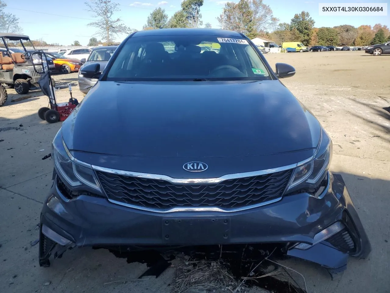 2019 Kia Optima Lx VIN: 5XXGT4L30KG306684 Lot: 76417284