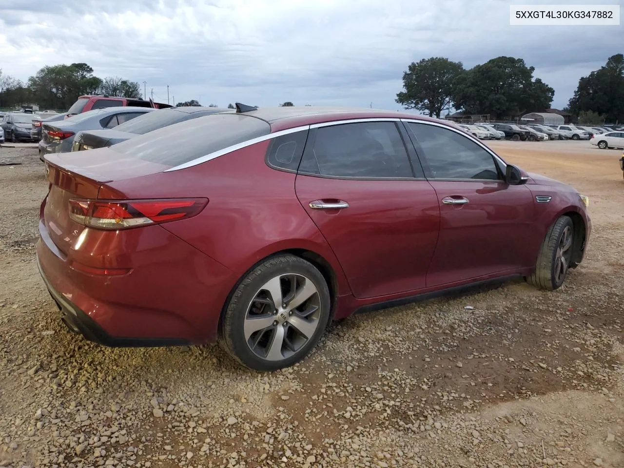 2019 Kia Optima Lx VIN: 5XXGT4L30KG347882 Lot: 76485874