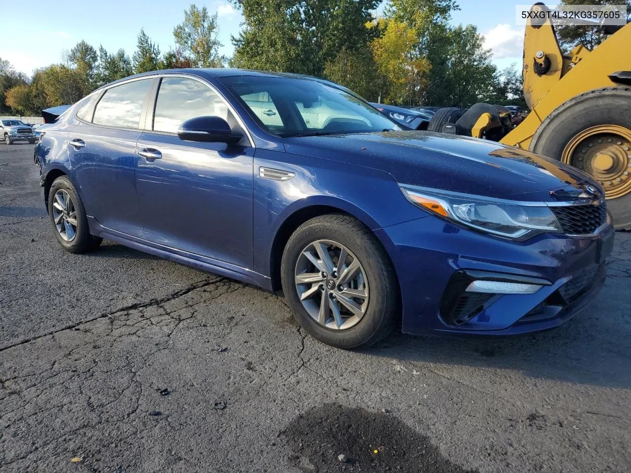 5XXGT4L32KG357605 2019 Kia Optima Lx