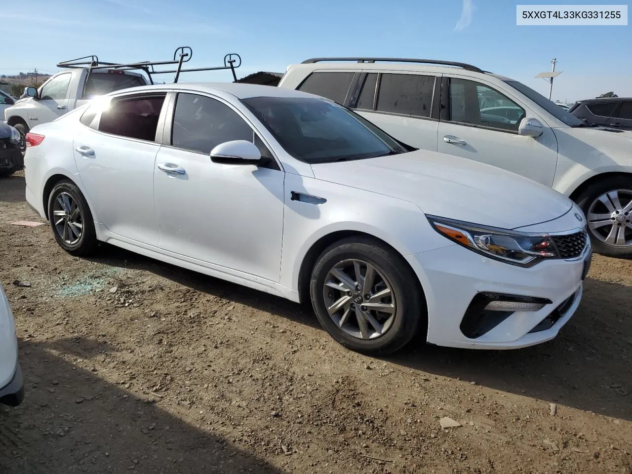 2019 Kia Optima Lx VIN: 5XXGT4L33KG331255 Lot: 76621834