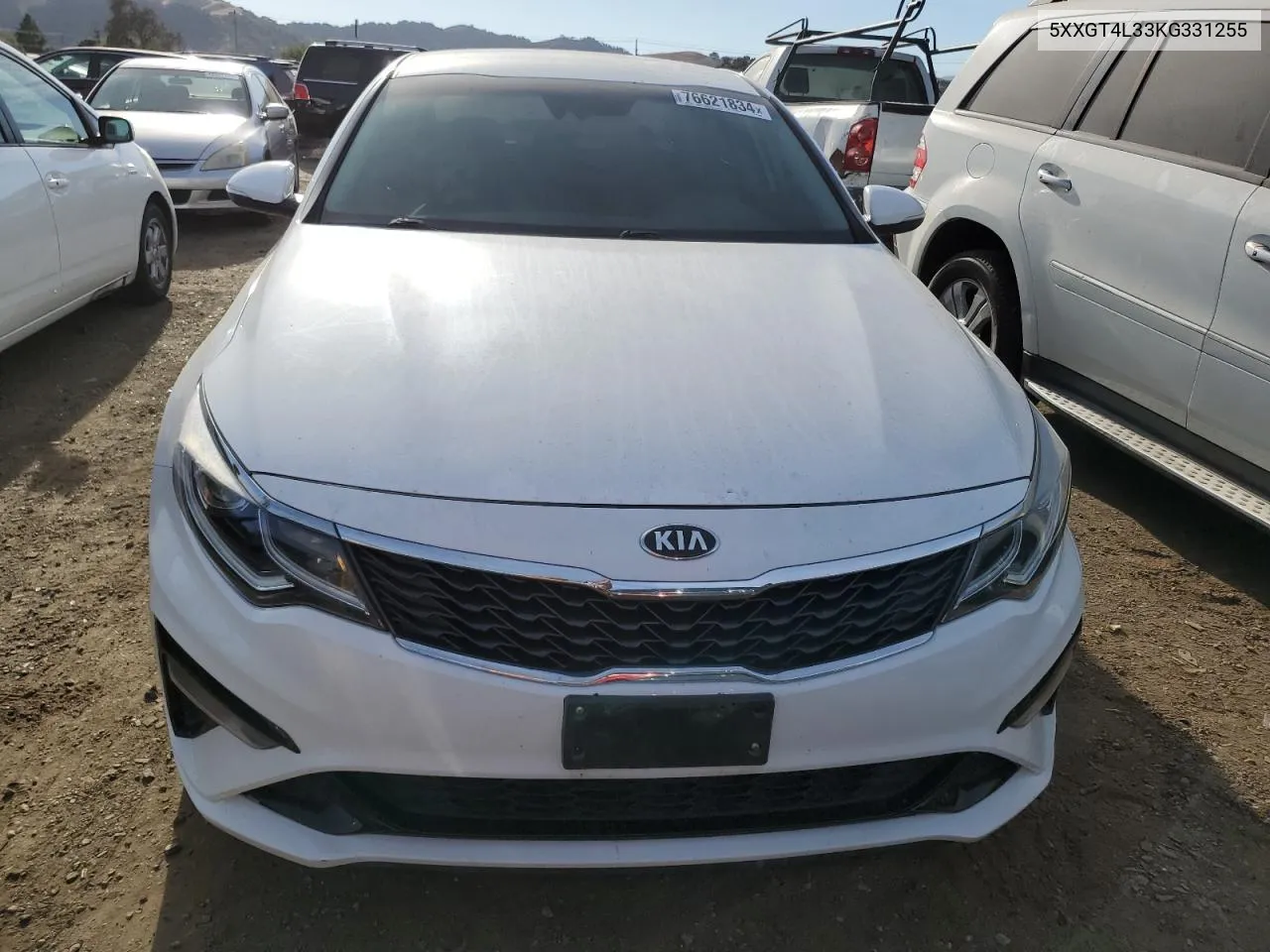 2019 Kia Optima Lx VIN: 5XXGT4L33KG331255 Lot: 76621834