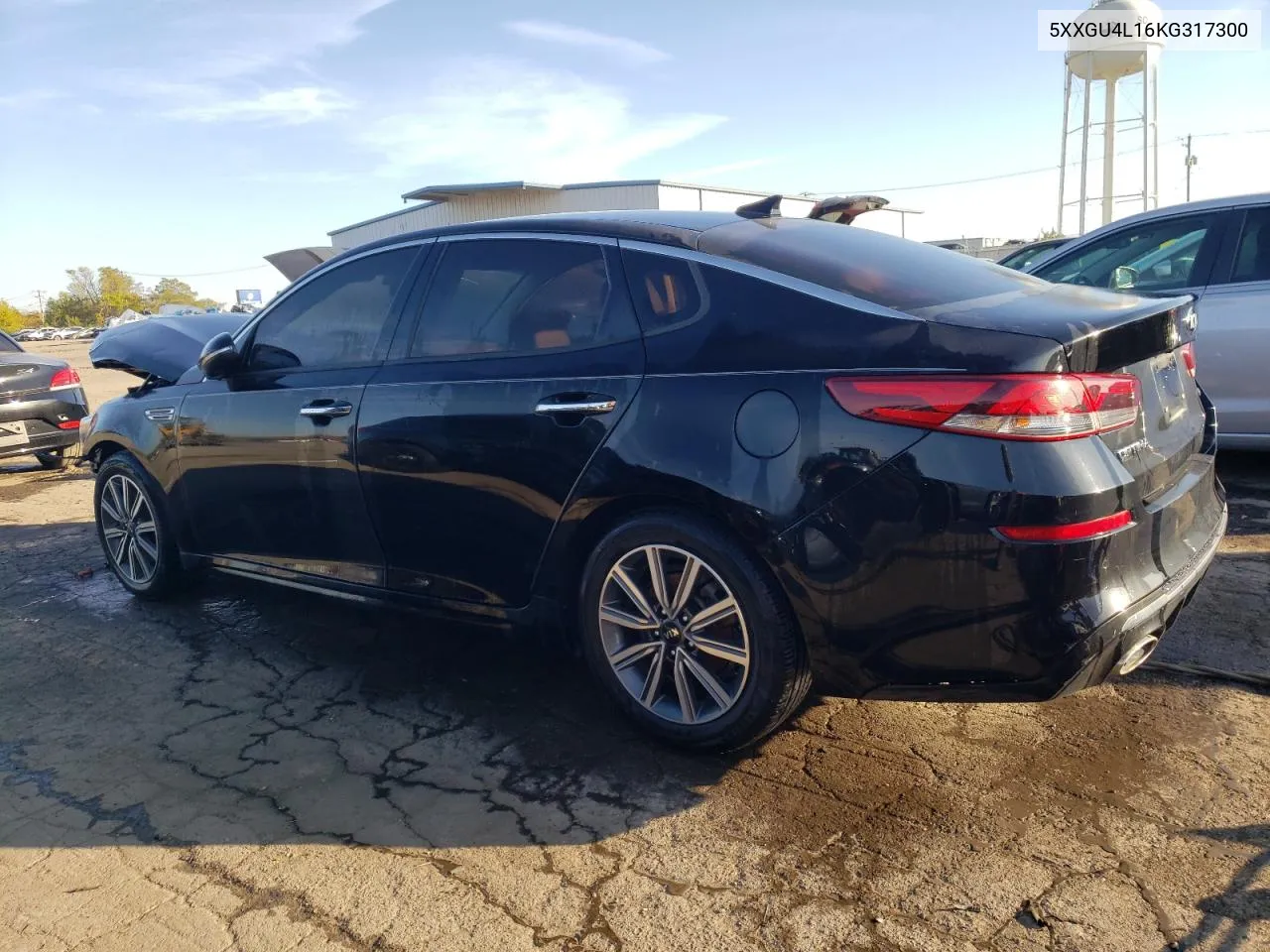 2019 Kia Optima Ex VIN: 5XXGU4L16KG317300 Lot: 76633484