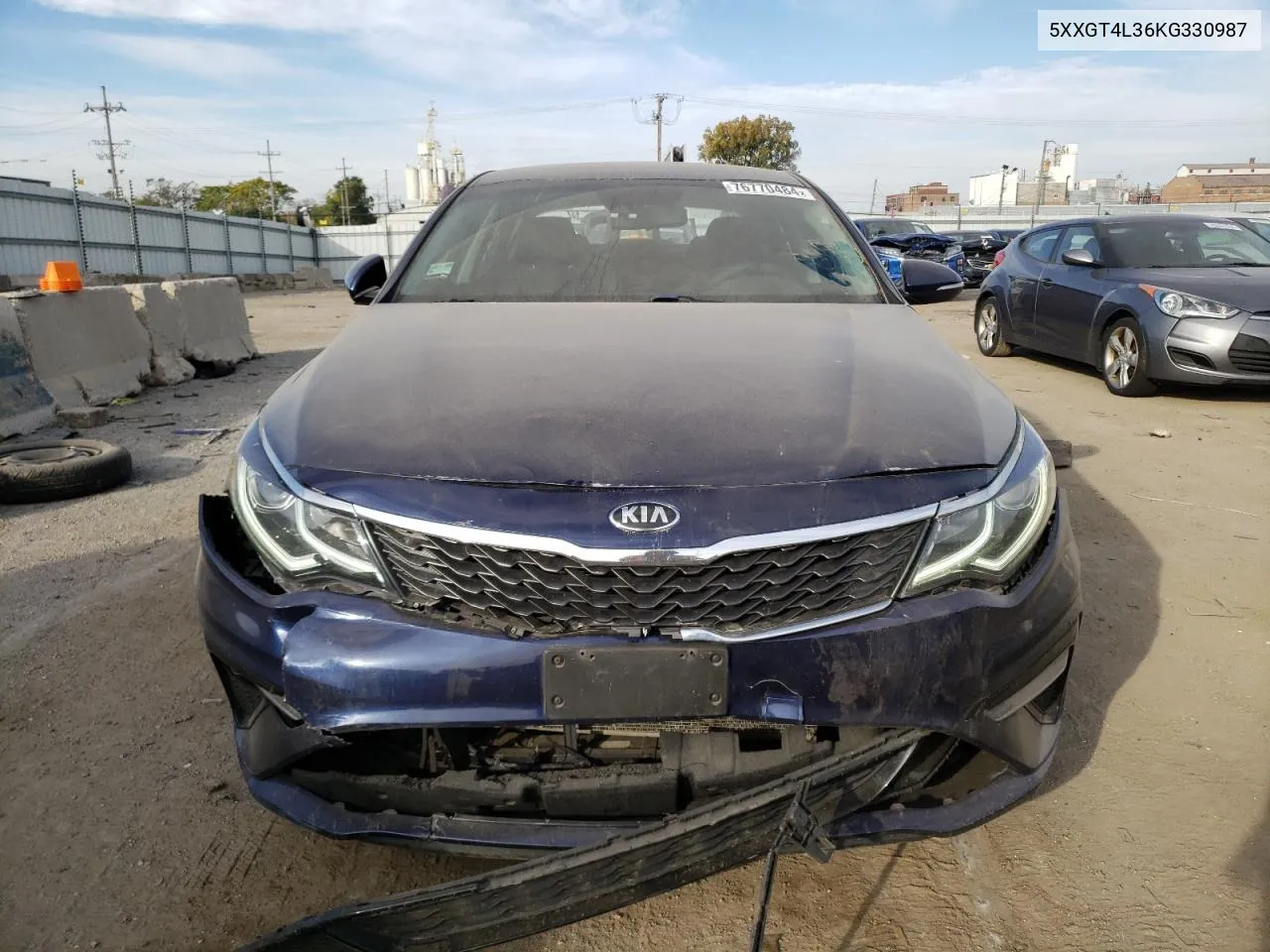 2019 Kia Optima Lx VIN: 5XXGT4L36KG330987 Lot: 76770484