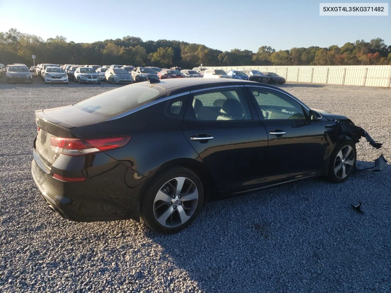 2019 Kia Optima Lx VIN: 5XXGT4L35KG371482 Lot: 76793084