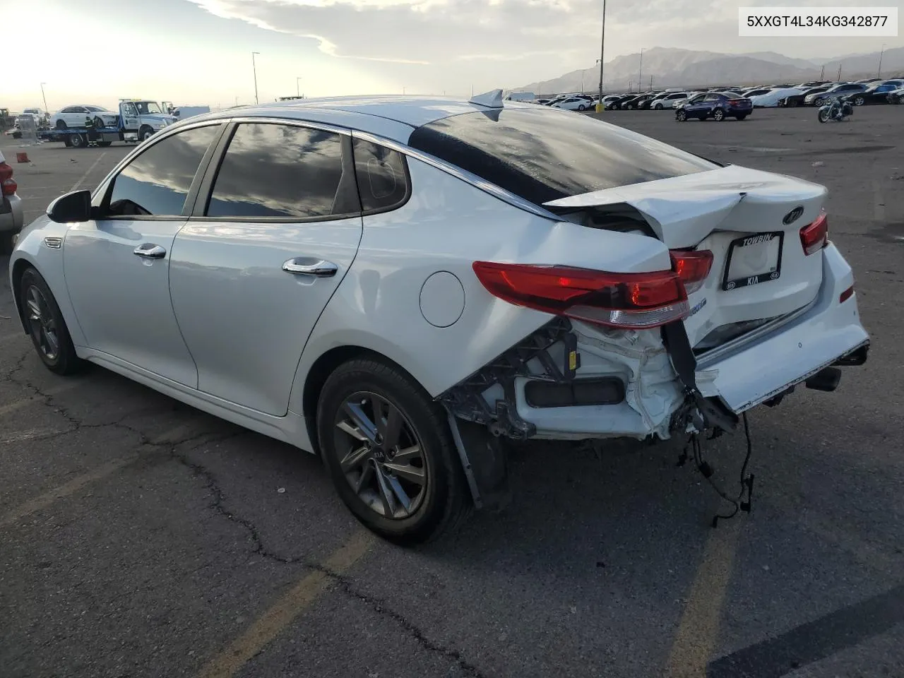 2019 Kia Optima Lx VIN: 5XXGT4L34KG342877 Lot: 76982034