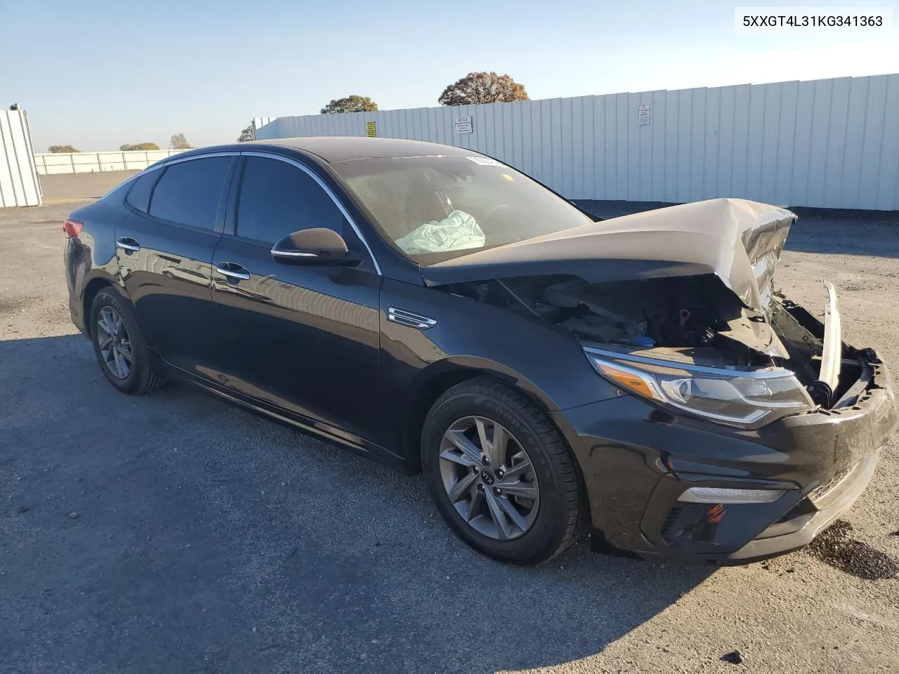 5XXGT4L31KG341363 2019 Kia Optima Lx