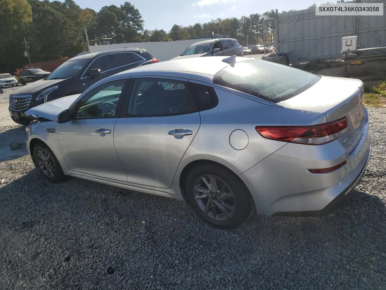 2019 Kia Optima Lx VIN: 5XXGT4L36KG343058 Lot: 77013544