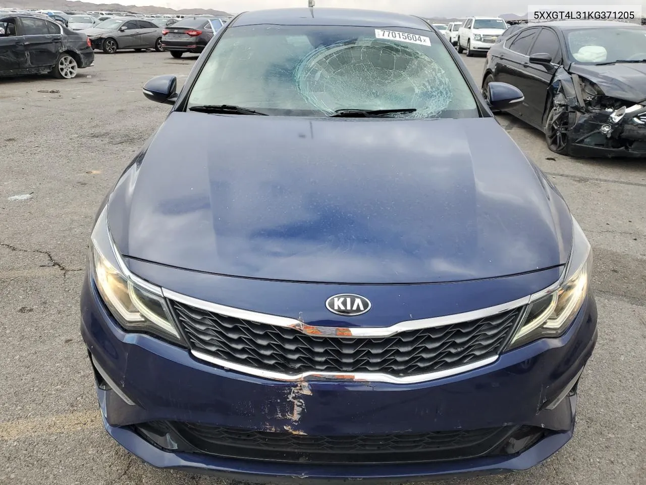 2019 Kia Optima Lx VIN: 5XXGT4L31KG371205 Lot: 77015604