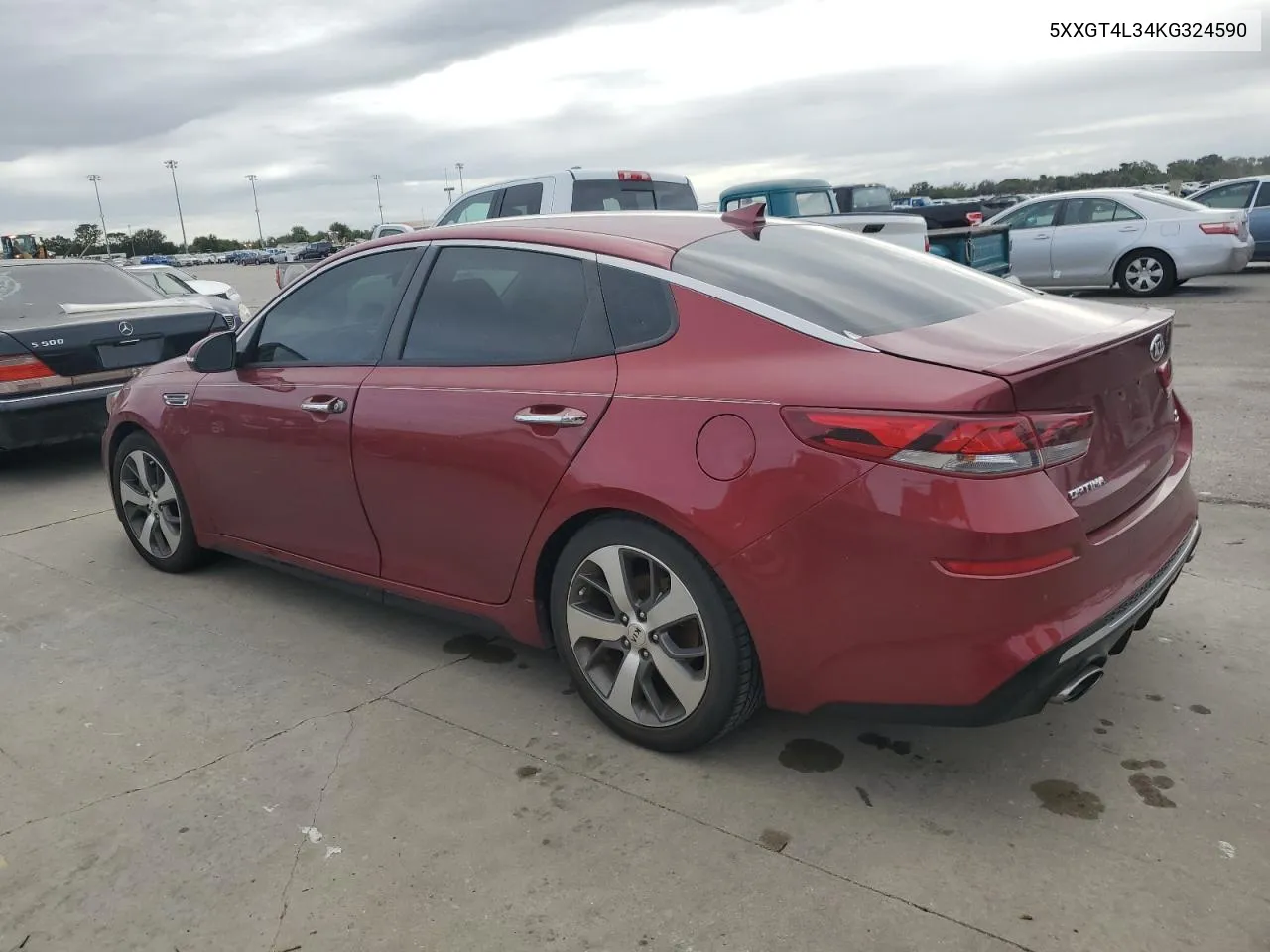 2019 Kia Optima Lx VIN: 5XXGT4L34KG324590 Lot: 77257024