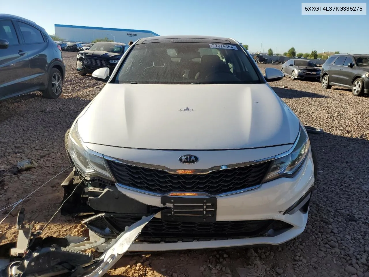 2019 Kia Optima Lx VIN: 5XXGT4L37KG335275 Lot: 77374484