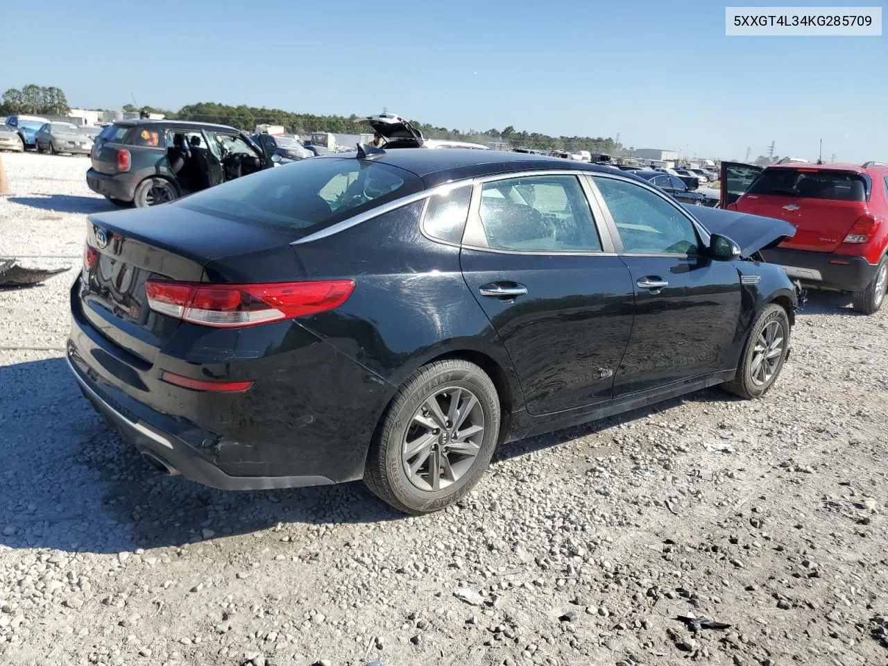 2019 Kia Optima Lx VIN: 5XXGT4L34KG285709 Lot: 77462064