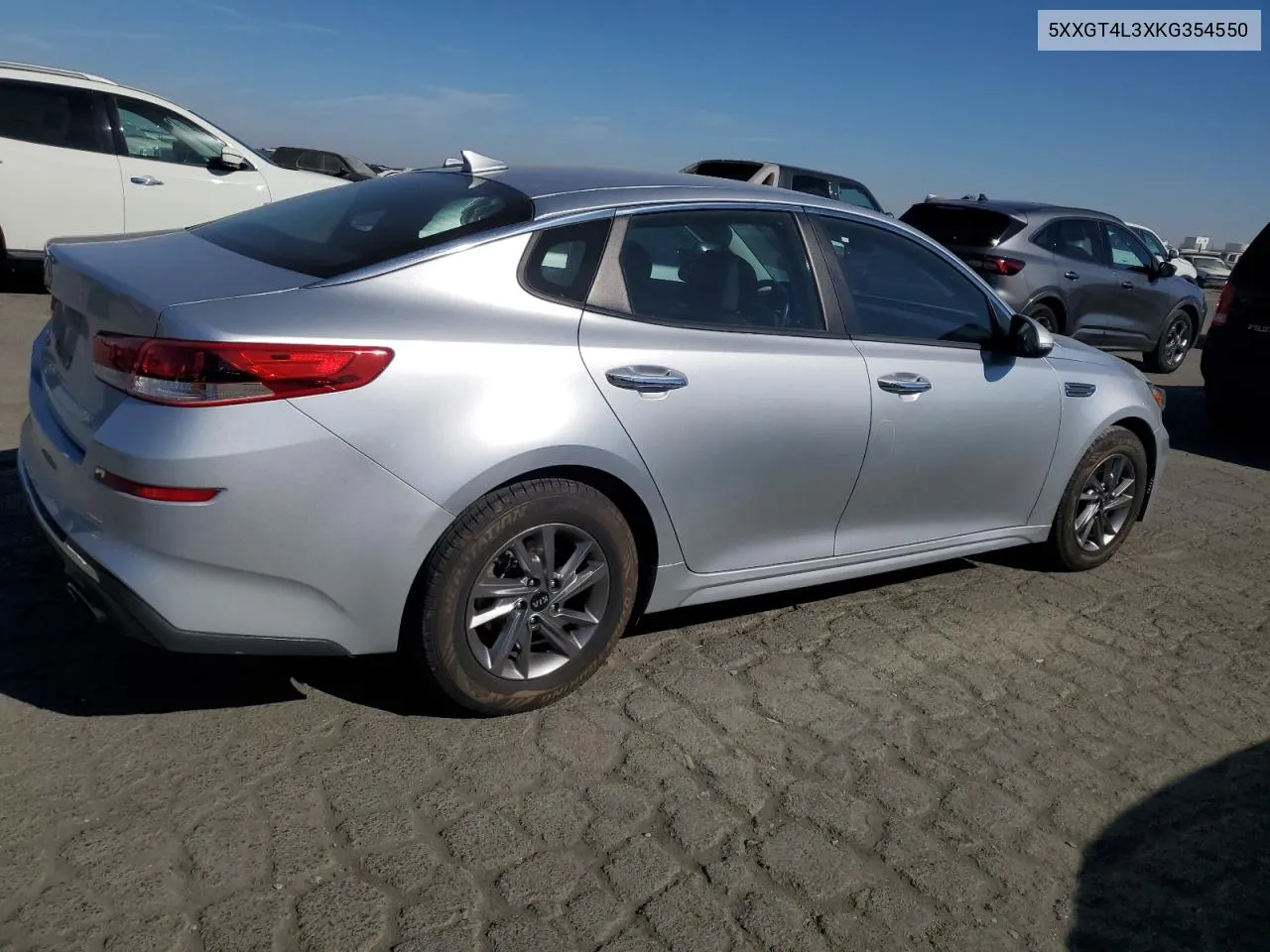 5XXGT4L3XKG354550 2019 Kia Optima Lx