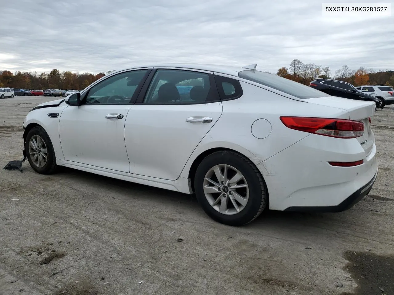 2019 Kia Optima Lx VIN: 5XXGT4L30KG281527 Lot: 77570194