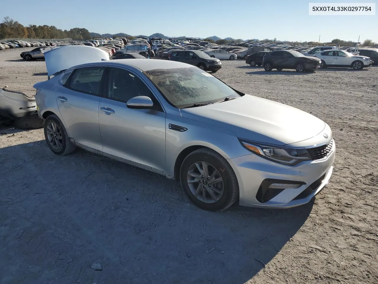 2019 Kia Optima Lx VIN: 5XXGT4L33KG297754 Lot: 77767474