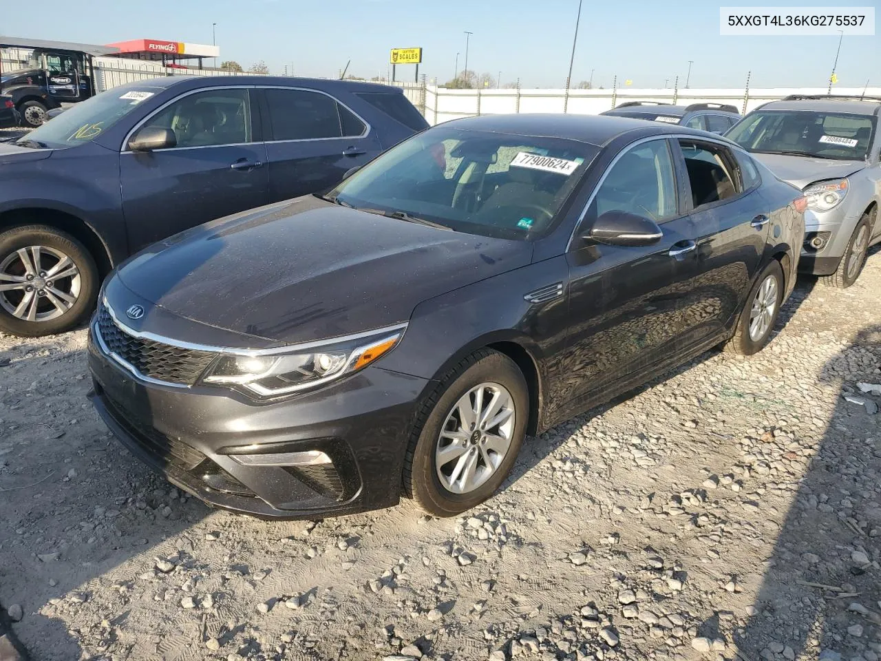 2019 Kia Optima Lx VIN: 5XXGT4L36KG275537 Lot: 77900624