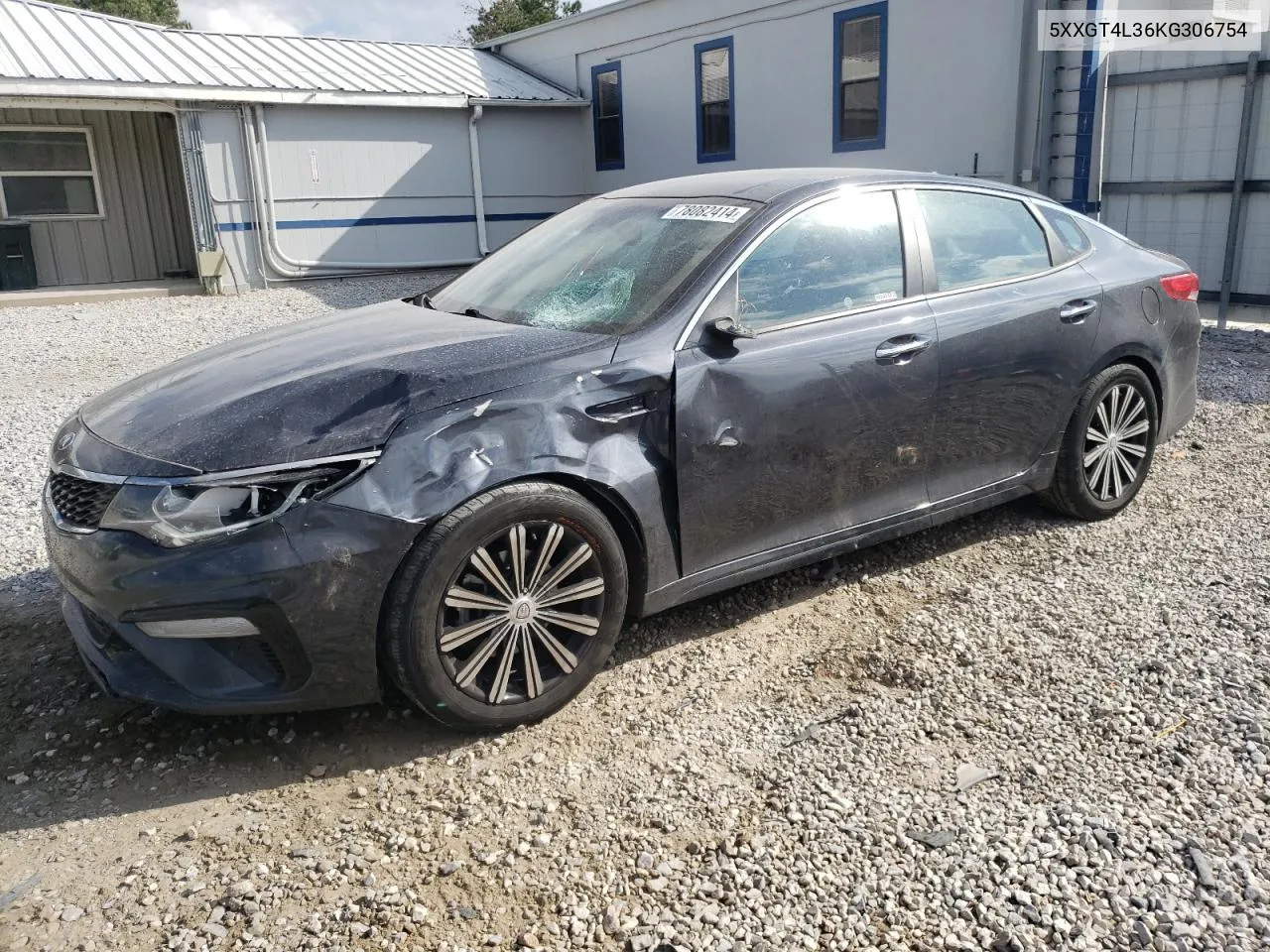 2019 Kia Optima Lx VIN: 5XXGT4L36KG306754 Lot: 78082414