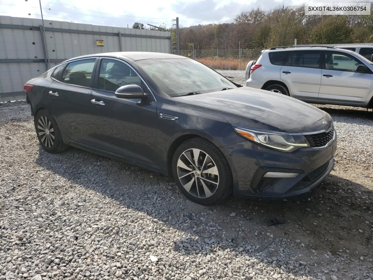 2019 Kia Optima Lx VIN: 5XXGT4L36KG306754 Lot: 78082414