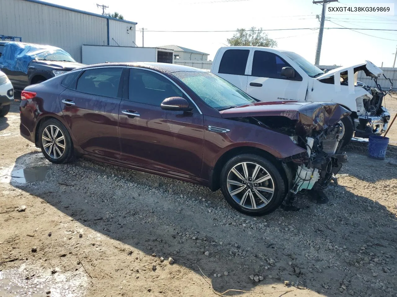 2019 Kia Optima Lx VIN: 5XXGT4L38KG369869 Lot: 78144174