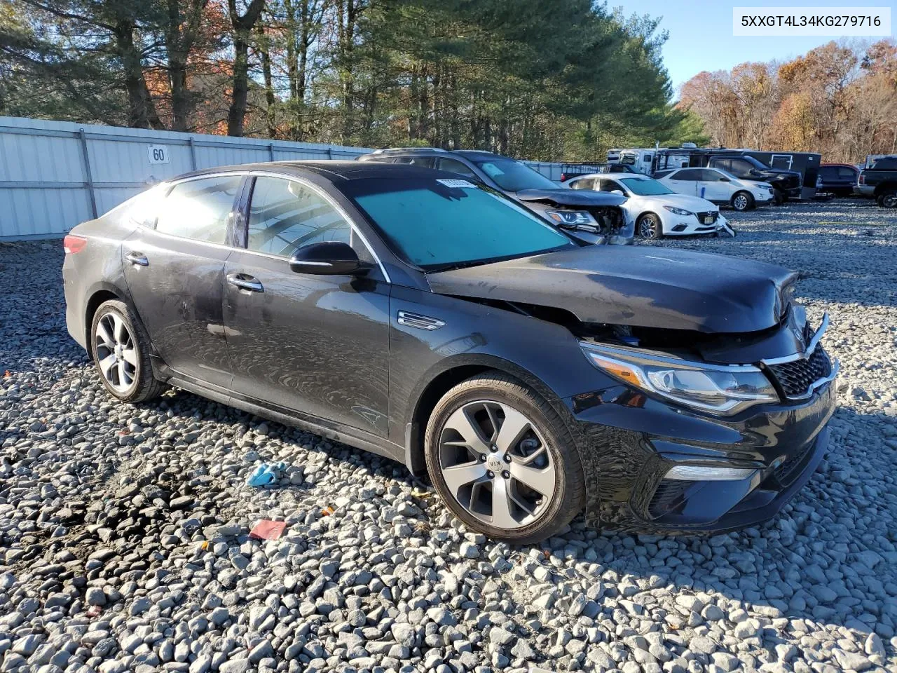 2019 Kia Optima Lx VIN: 5XXGT4L34KG279716 Lot: 78365784