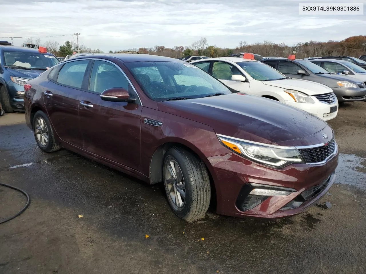 2019 Kia Optima Lx VIN: 5XXGT4L39KG301886 Lot: 78598344