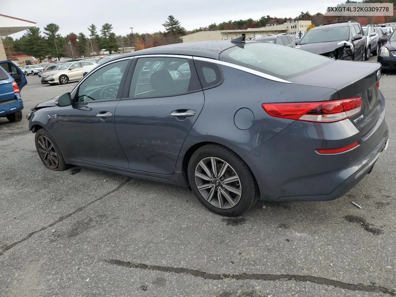 2019 Kia Optima Lx VIN: 5XXGT4L32KG309778 Lot: 78683264