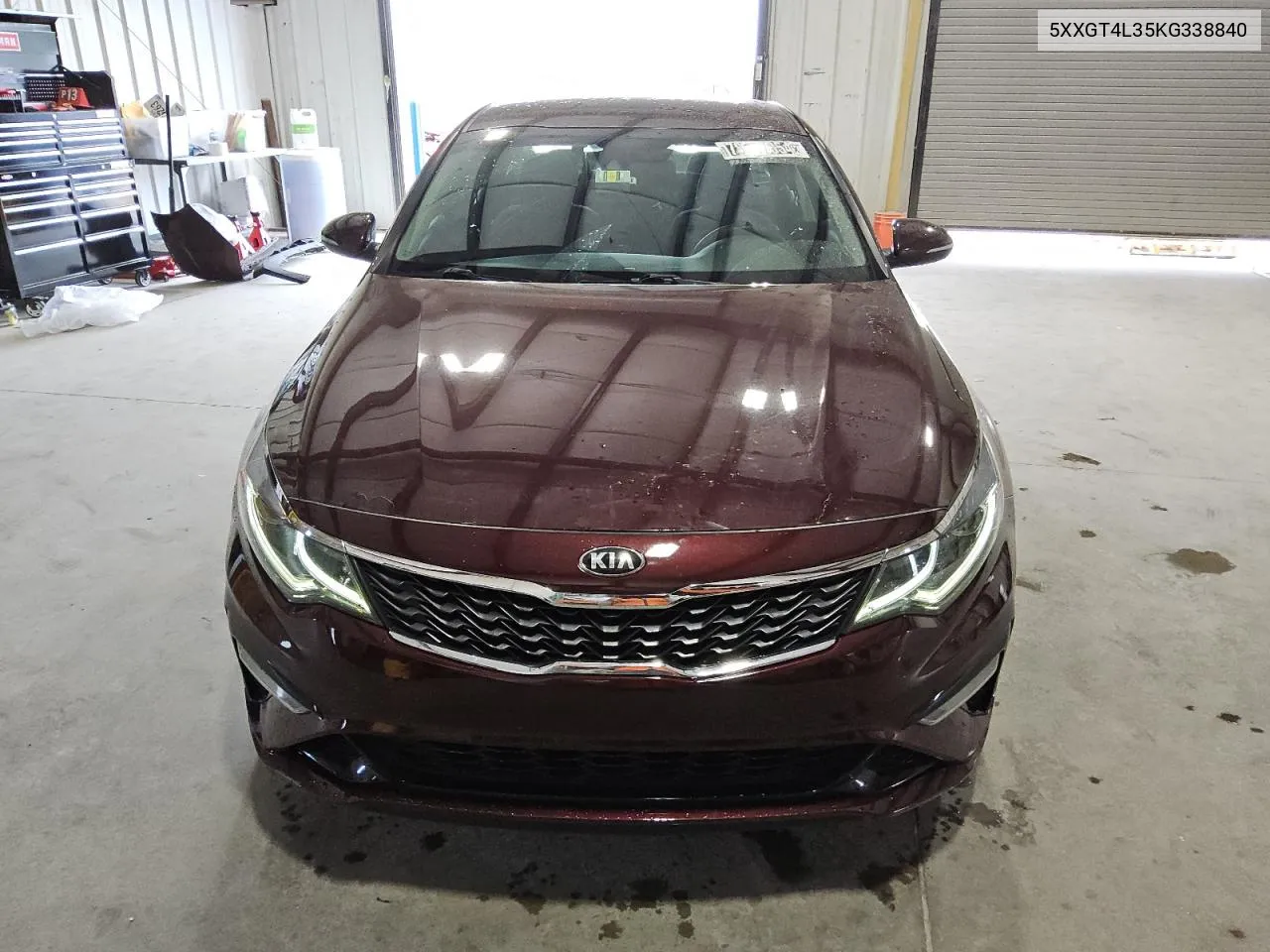 2019 Kia Optima Lx VIN: 5XXGT4L35KG338840 Lot: 78757054