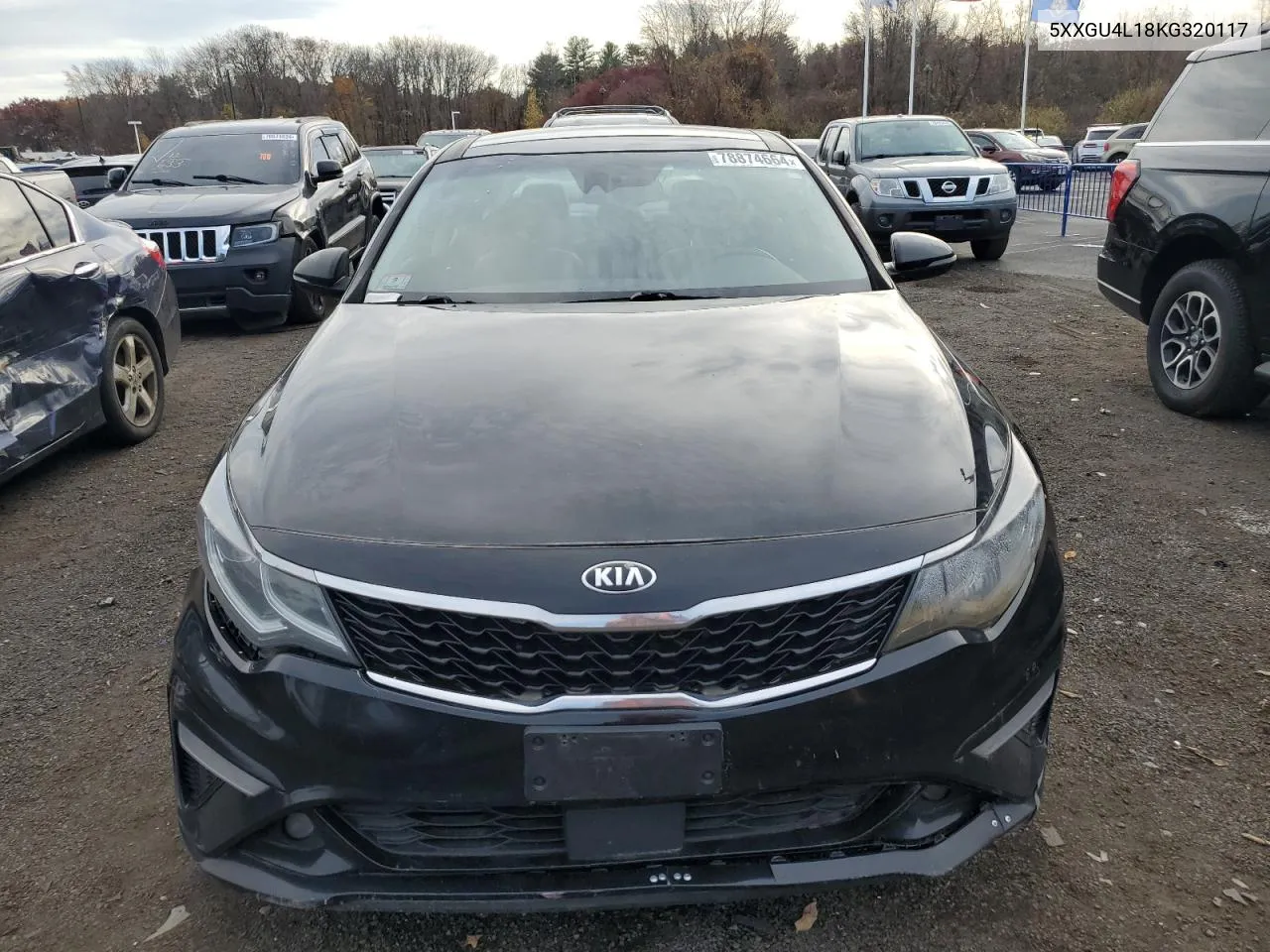 2019 Kia Optima Ex VIN: 5XXGU4L18KG320117 Lot: 78874664