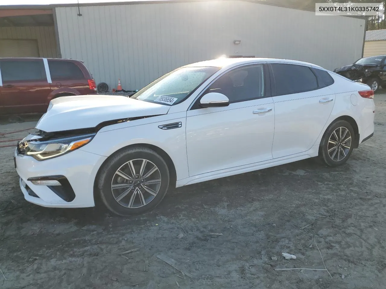 2019 Kia Optima Lx VIN: 5XXGT4L31KG335742 Lot: 78936654