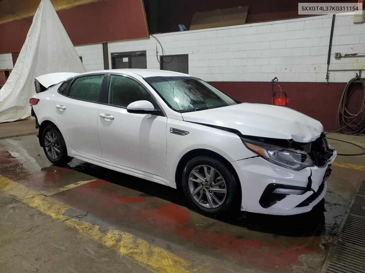 2019 Kia Optima Lx VIN: 5XXGT4L37KG311154 Lot: 79109294