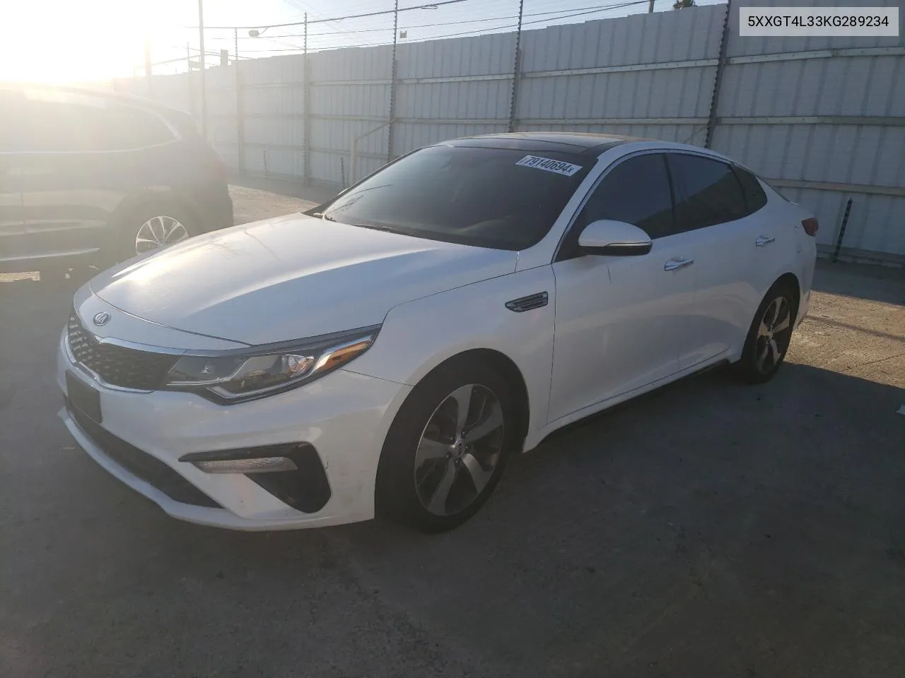 2019 Kia Optima Lx VIN: 5XXGT4L33KG289234 Lot: 79140694