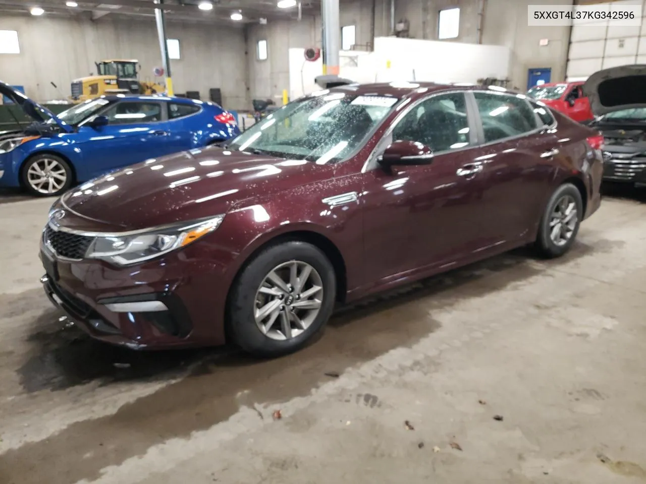 2019 Kia Optima Lx VIN: 5XXGT4L37KG342596 Lot: 79297274