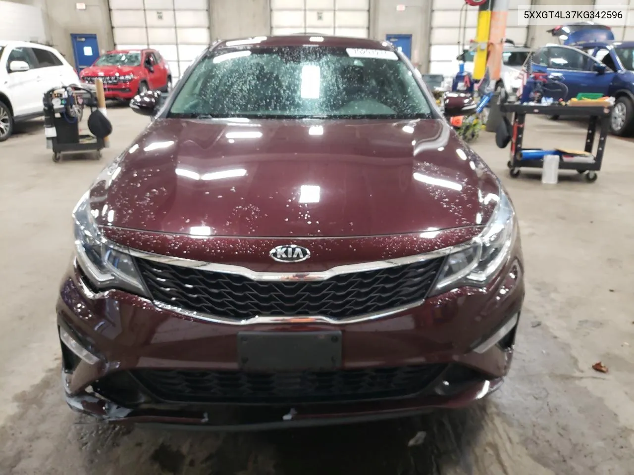 2019 Kia Optima Lx VIN: 5XXGT4L37KG342596 Lot: 79297274