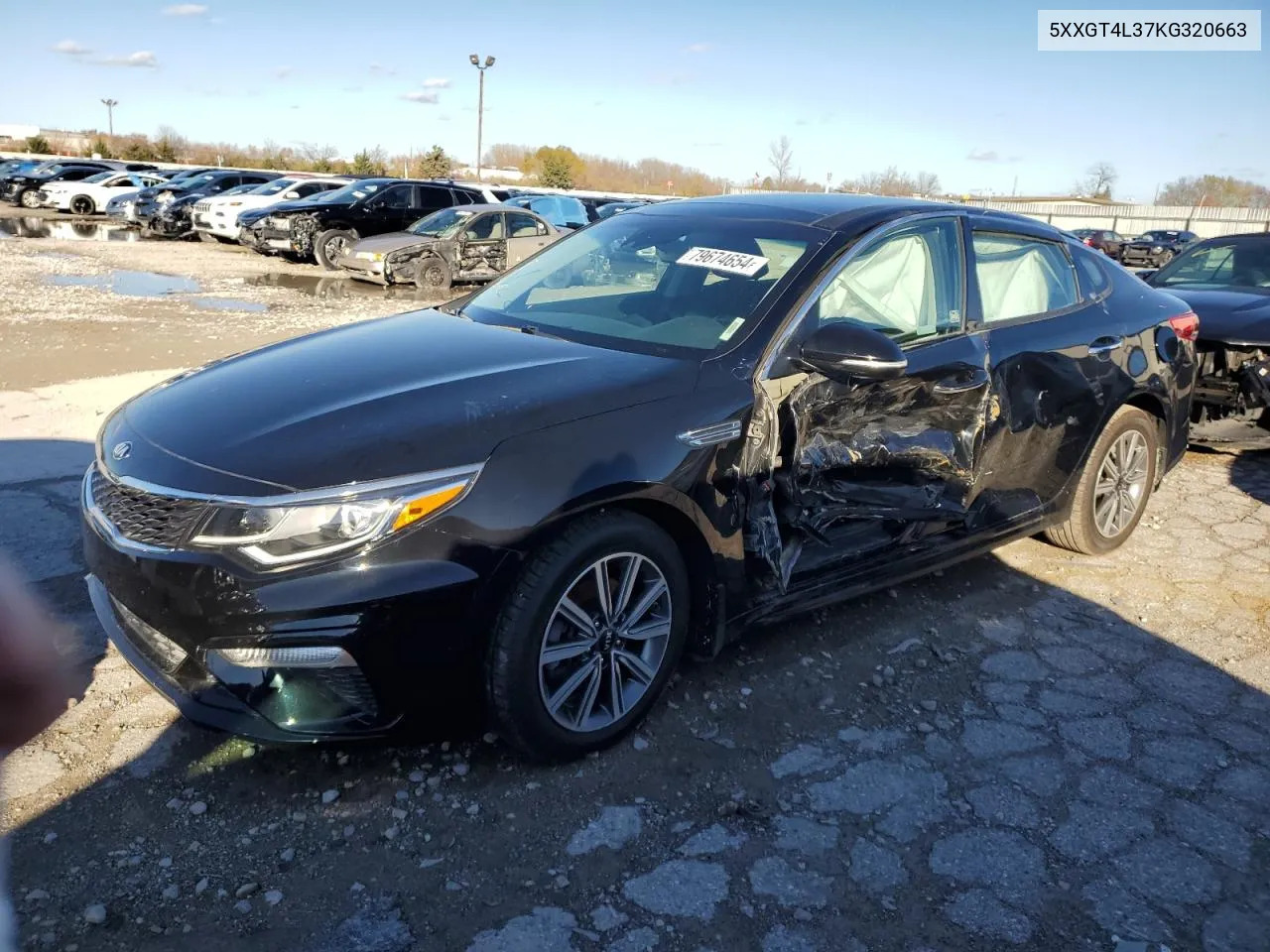 2019 Kia Optima Lx VIN: 5XXGT4L37KG320663 Lot: 79674654