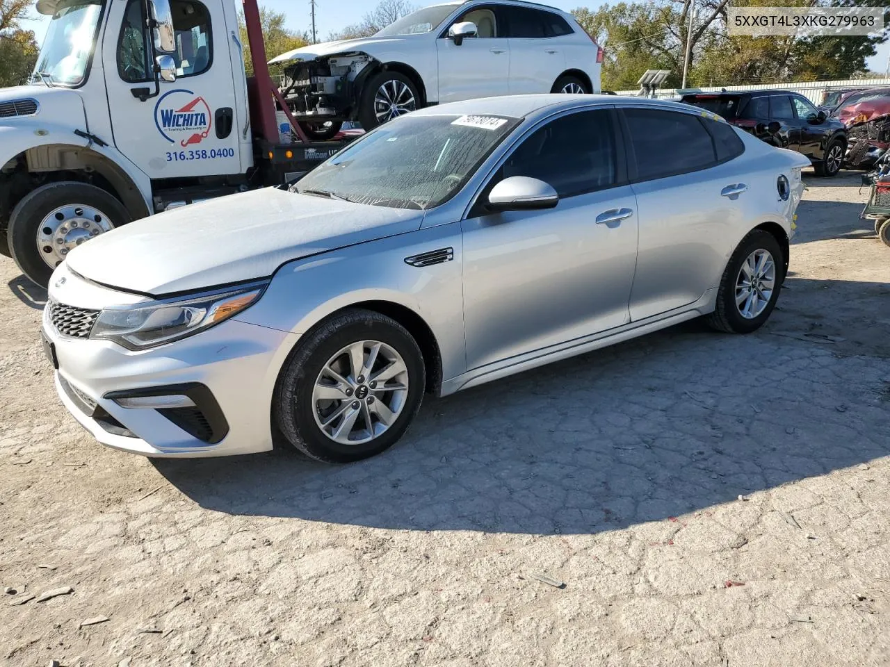 2019 Kia Optima Lx VIN: 5XXGT4L3XKG279963 Lot: 79678014