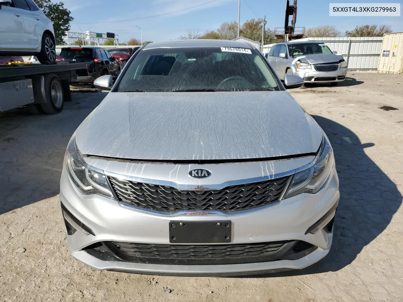 2019 Kia Optima Lx VIN: 5XXGT4L3XKG279963 Lot: 79678014