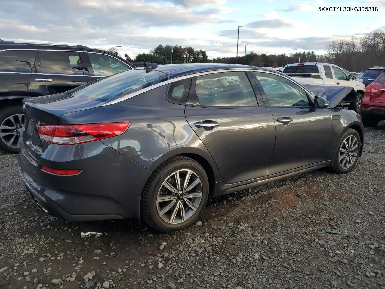 2019 Kia Optima Lx VIN: 5XXGT4L33KG305318 Lot: 79705114